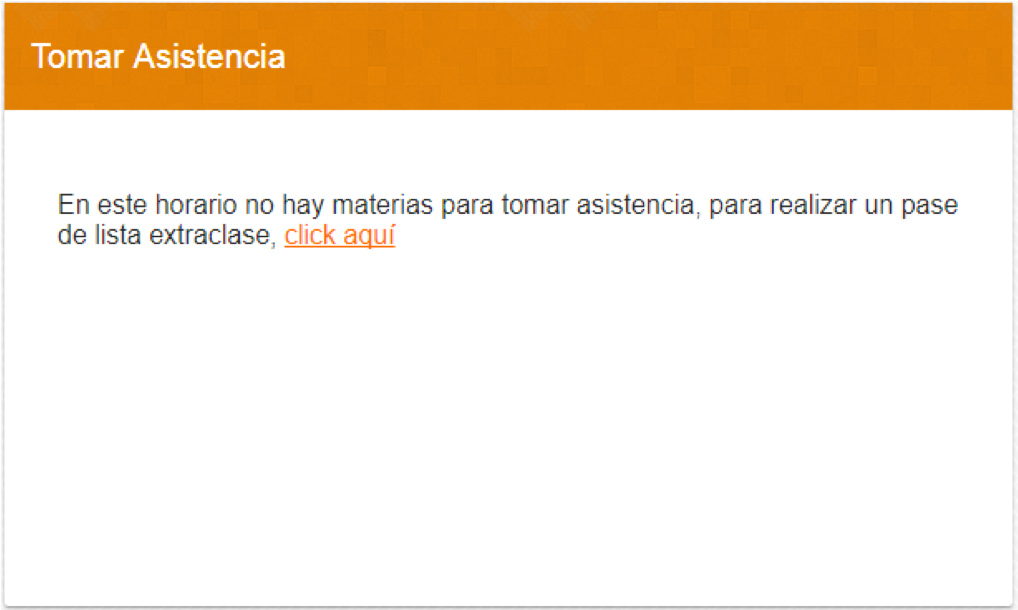 tomar asistencia de reposición